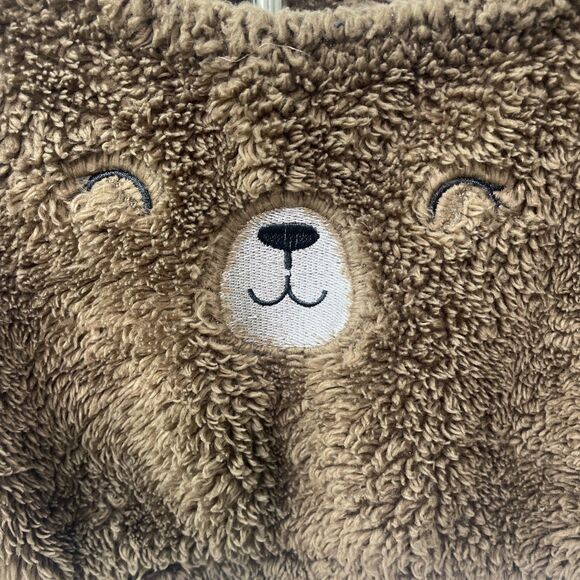 Teddy Bear Large Fuzzy Crop Top - Picture 2 of 4